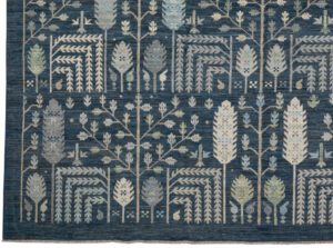 54560_BTR002A-Bakshaish_Transitional_Handwoven_Tribal_Rug-8'11''x11'11''-Afghanistan-1-Border