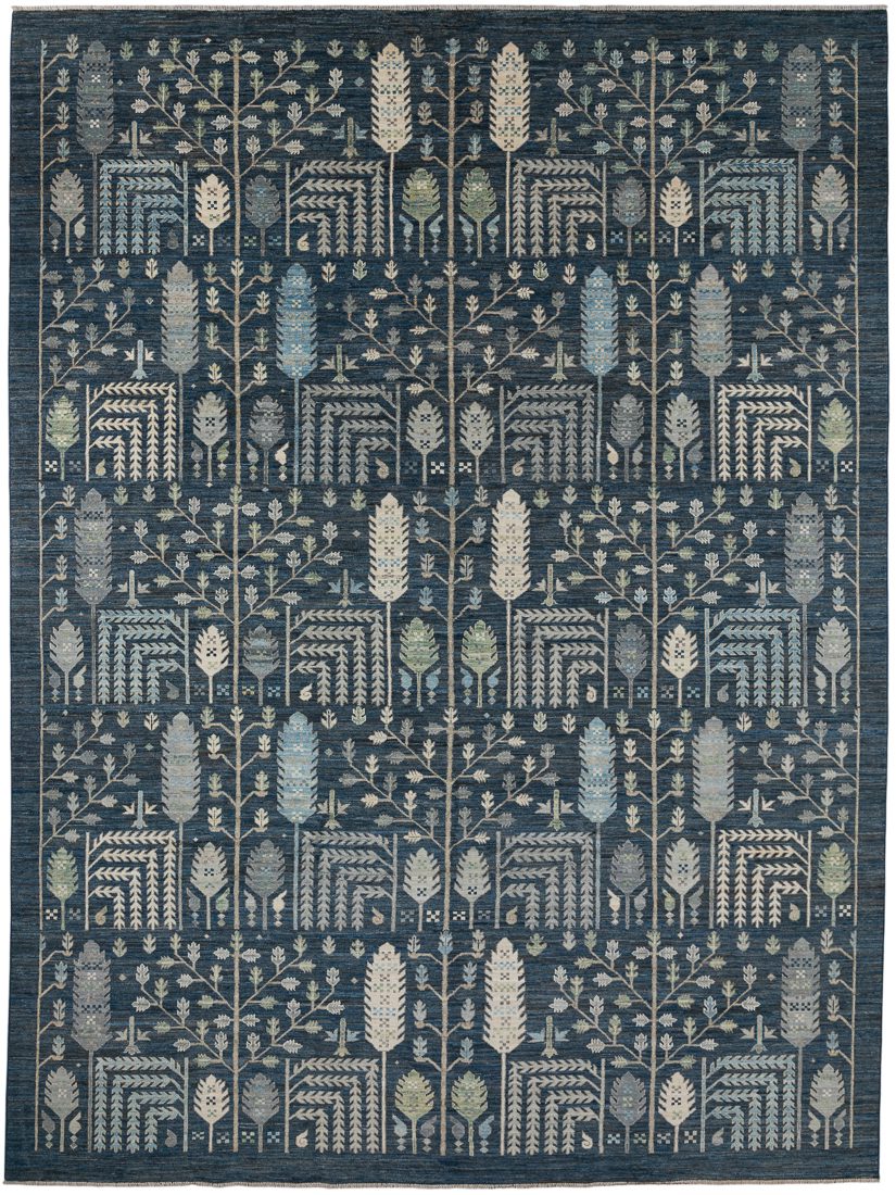 Afghan Bakshaish Transitional Handwoven Tribal Rug