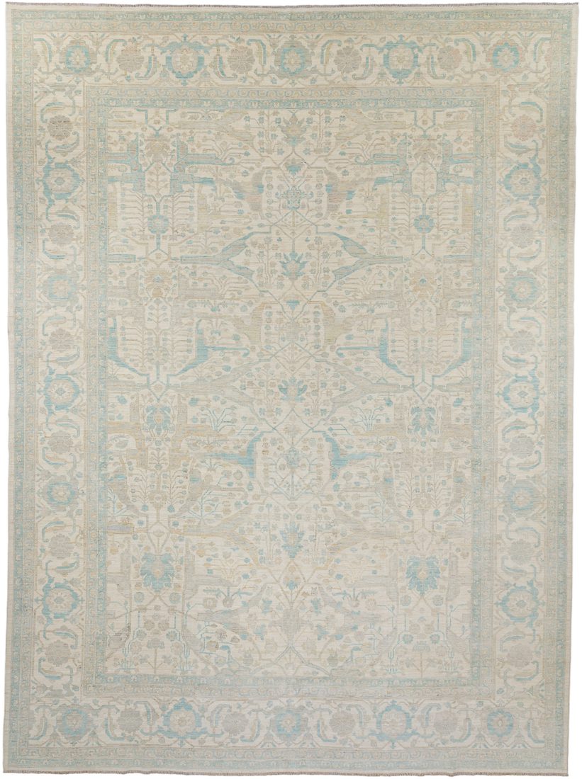 Afghan Gherous Transitional Handwoven Tribal Rug