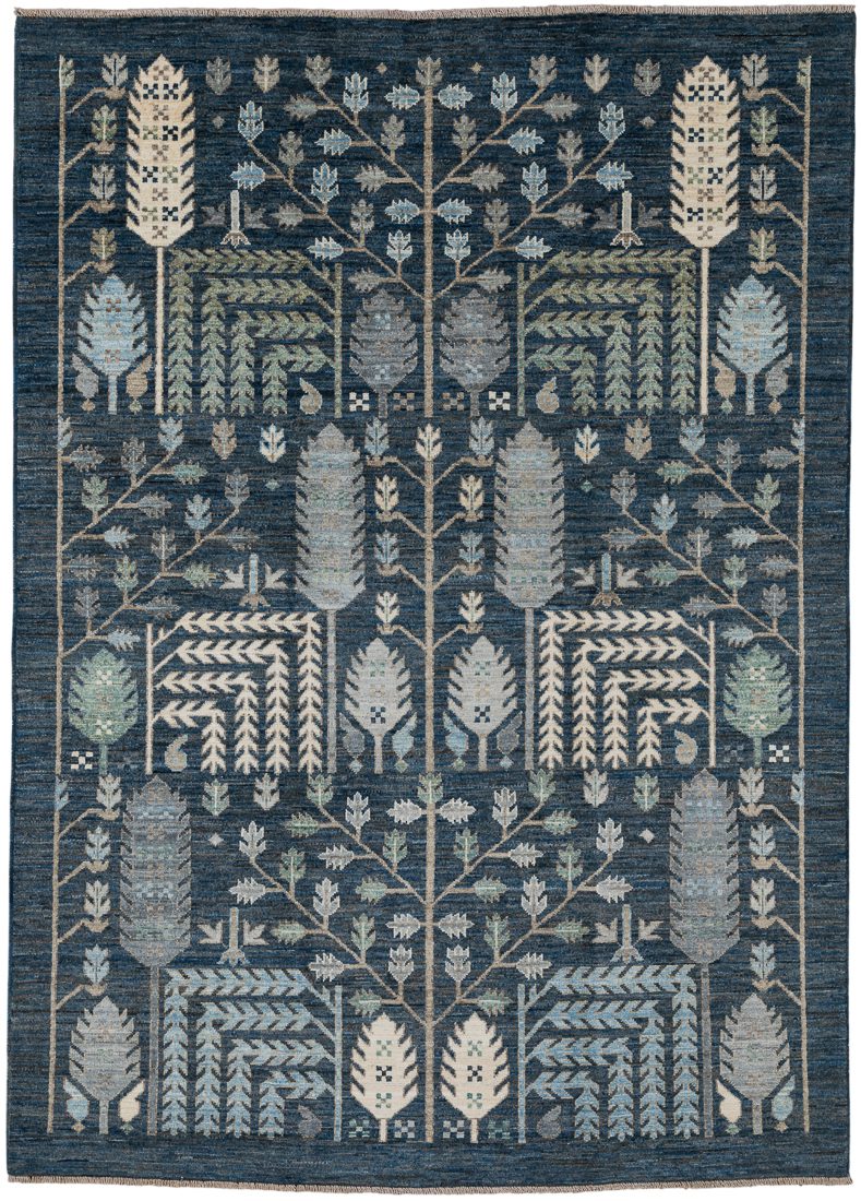 Afghan Bakshaish Transitional Handwoven Tribal Rug