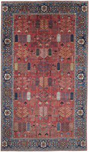 Afghan Bakshaish Handwoven Tribal Rug