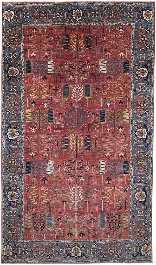 Afghan Bakshaish Handwoven Tribal Rug
