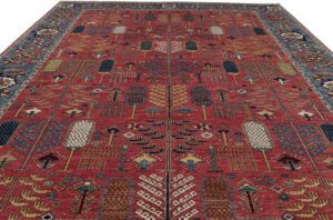 Afghan Bakshaish Handwoven Tribal Rug