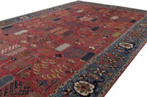 Afghan Bakshaish Handwoven Tribal Rug