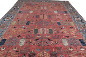 Afghan Bakshaish Handwoven Tribal Rug
