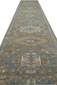 Afghan Karaja Transitional Handwoven Tribal Rug