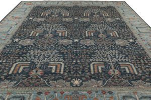 Afghan Bakshaish Cypress Transitional Handwoven Tribal Rug