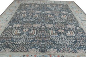 Afghan Bakshaish Cypress Transitional Handwoven Tribal Rug