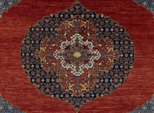 54570_BTR002A-Farahan_Very_Fine_Handwoven_Tribal_Rug-10'0''x10'2''-Afghanistan-1-Center