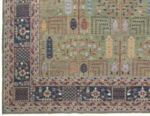 54571_BTR002A-Bakshaish_Handwoven_Tribal_Rug-10'3''x13'11''-Afghanistan-1-Border