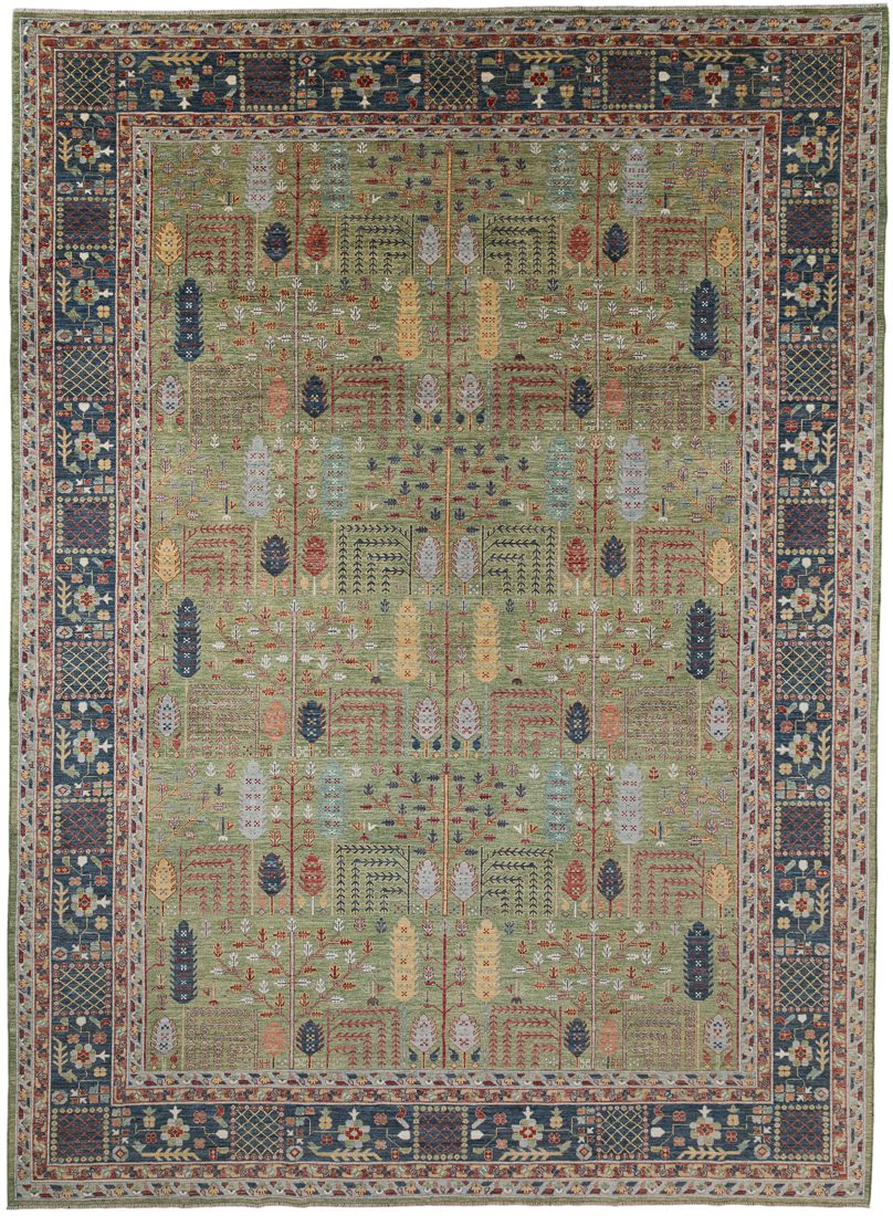 Afghan Bakshaish Handwoven Tribal Rug