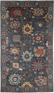 Afghan Palmette Handwoven Tribal Rug