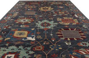 Afghan Palmette Handwoven Tribal Rug