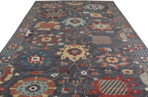 Afghan Palmette Handwoven Tribal Rug