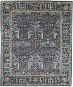 Afghan Bakshaish Cypress Handwoven Tribal Rug
