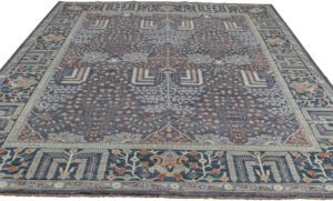 Afghan Bakshaish Cypress Handwoven Tribal Rug