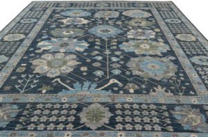 Afghan Kurd Blossom Handwoven Tribal Rug