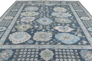 Afghan Kurd Blossom Handwoven Tribal Rug