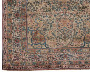 31892-Fine_Antiqued_Lavar_Handwoven_Rug-5'1''x7'10''-India-1-Border