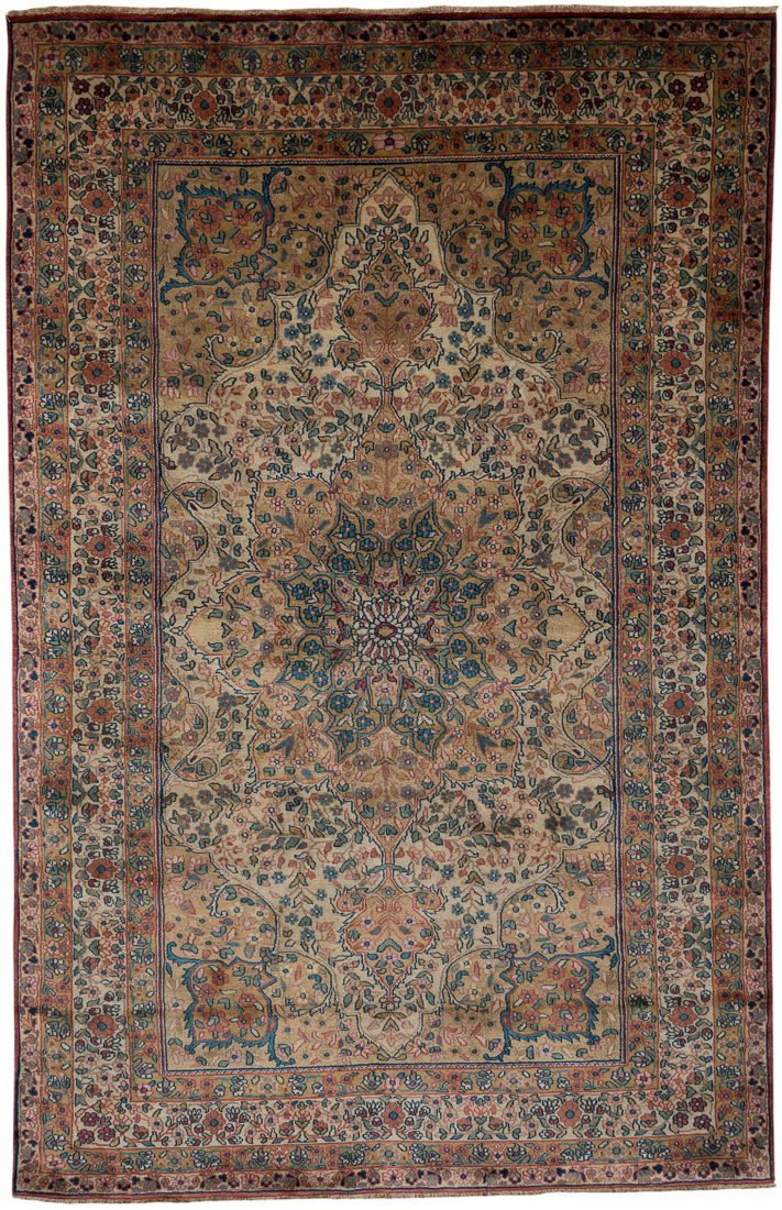 Fine Antiqued Lavar Handwoven Rug
