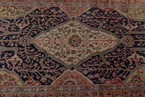 34529-Antique_Farahan_Sarouk_Handwoven_Rug-4'5''x5'10''-Persia-5