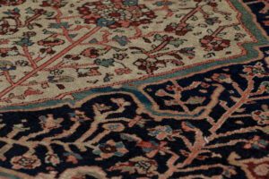 34529-Antique_Farahan_Sarouk_Handwoven_Rug-4'5''x5'10''-Persia-6