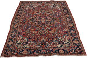 Antique Persian Sarouk Rug