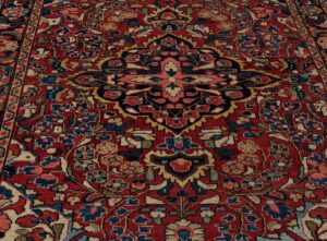 35807-Antique_Persian_Sarouk_Handwoven_Rug-4'5''x6'11''-Persia-5