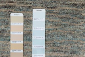 37748-Qangtang_Tibetan_Waves_Handwoven Rug-8''0''x9'11''-Nepal-2