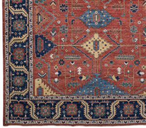54642_BTR002A-Bakshaish_Handwoven_Tribal_Rug-10'0''x18'6''-Afghanistan-1-Border
