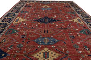 Afghan Bakshaish Handwoven Tribal Rug