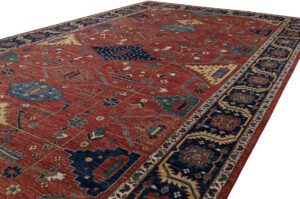 Afghan Bakshaish Handwoven Tribal Rug