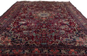Fine Persian Bidjar Vintage Handwoven Rug
