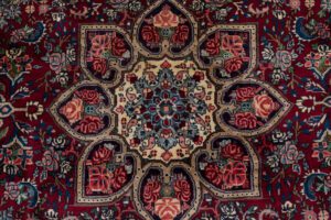 25308-Persian_Bidjar_Fine_Handwoven_Vintage_Rug-7'4''x10'3''-Iran-17