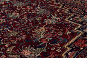 25308-Persian_Bidjar_Fine_Handwoven_Vintage_Rug-7'4''x10'3''-Iran-3