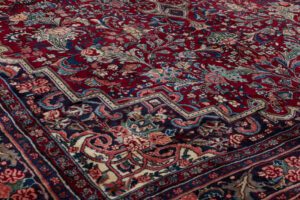 25308-Persian_Bidjar_Fine_Handwoven_Vintage_Rug-7'4''x10'3''-Iran-4