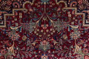 25308-Persian_Bidjar_Fine_Handwoven_Vintage_Rug-7'4''x10'3''-Iran-9