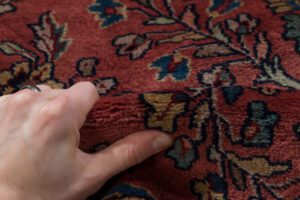 31889-Fine_Antiqued_Sarouk_Handwoven_Rug-5'8''x7'8''-India-17