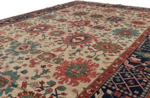 Afghan Heriz Luxe Tribal Handwoven Rug