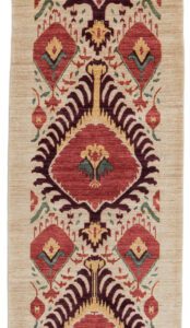 36217-Ikat_Fine_Luxe_Textile_Handwoven_Rug-2'8''x10'0''-Afghanistan-1-Center