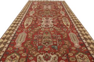 Afghan Tribal Karabagh Dragon Handwoven Rug