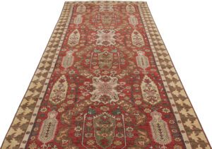 Afghan Tribal Karabagh Dragon Handwoven Rug