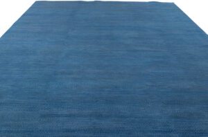 Gabbeh Blue Heirloom Hand Knotted Rug