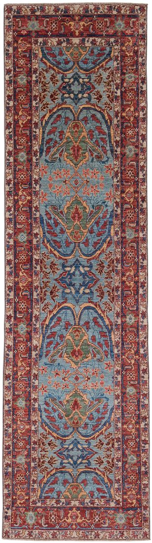 Afghan Gherous Bidjar Handwoven Tribal Rug