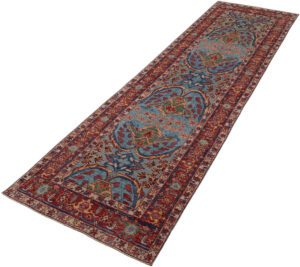 Afghan Gherous Bidjar Handwoven Tribal Rug