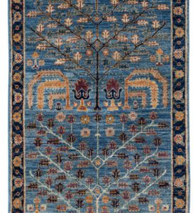 54698_BTR020A-Bakshaish_Handwoven_Tribal_Rug-2'5''x7'11''-Afghanistan-1-Center