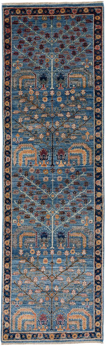 Afghan Bakshaish Handwoven Tribal Rug