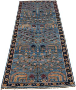 Afghan Bakshaish Handwoven Tribal Rug