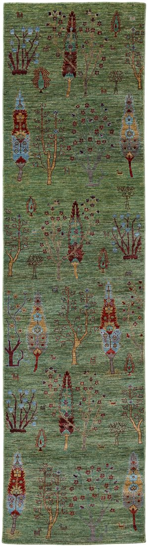 Afghan Luri Gabbeh Handwoven Tribal Rug