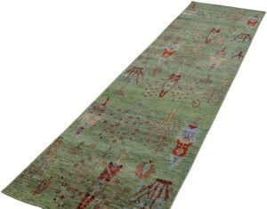Afghan Luri Gabbeh Handwoven Tribal Rug
